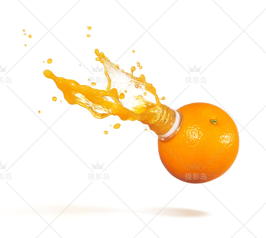 果橙汁JPG高清图片海报设计素材