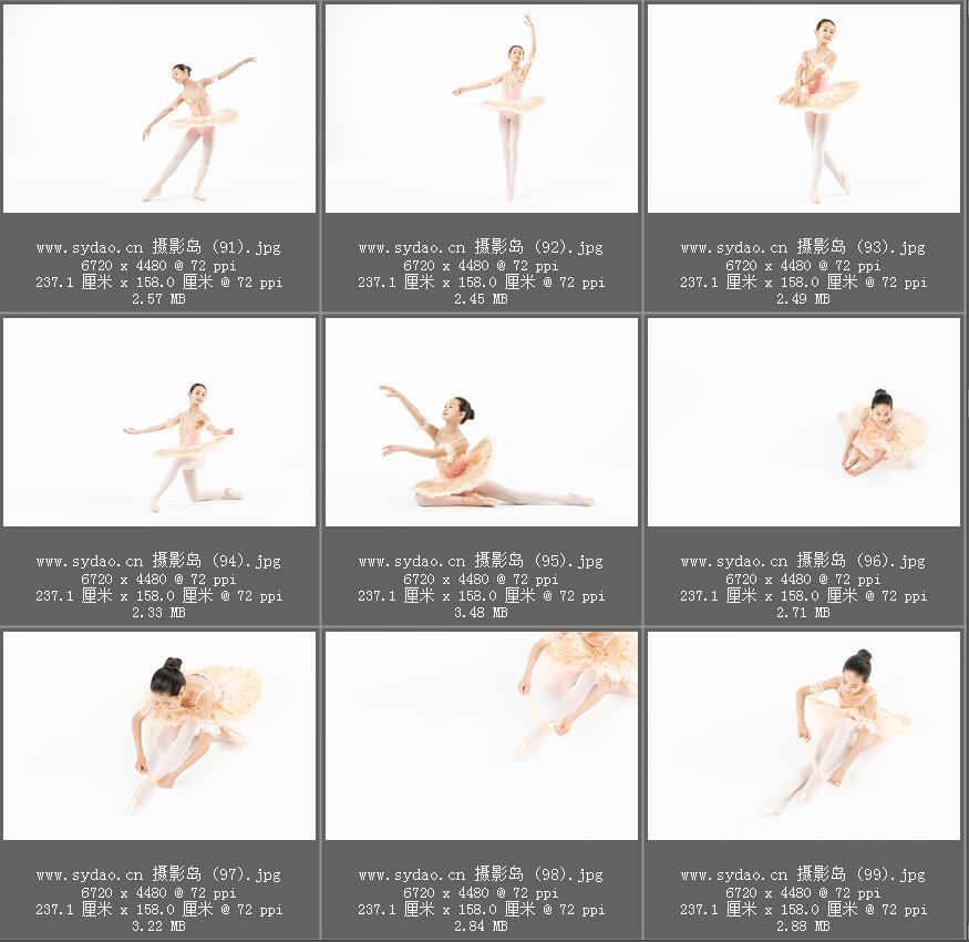 芭蕾舞舞蹈姿摆势摄影样片，人物动作舞者人像艺术照片，美女跳舞图片素材图库
