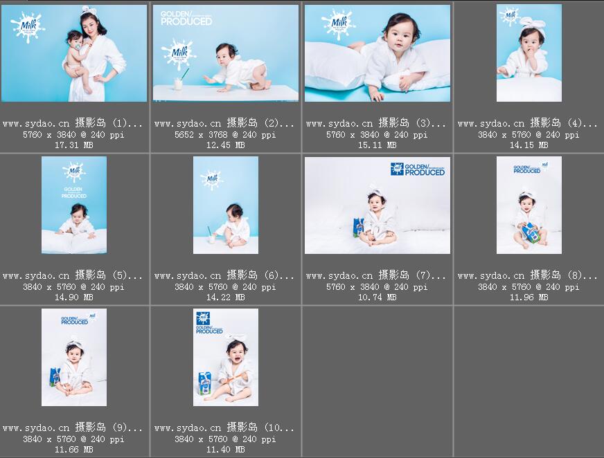 儿童宝宝亲子可爱母女写真高清样片
