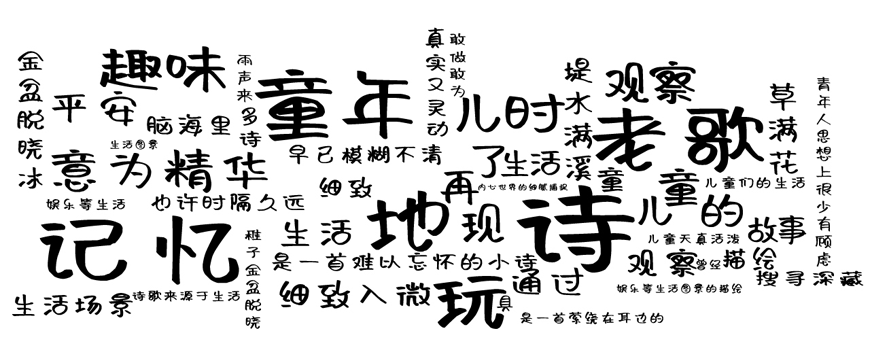 免费字体下载！一款可爱灵动风格鲜明的中文字体-阿朱泡泡体