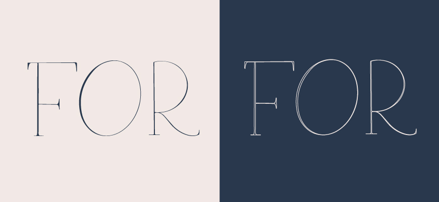 免费字体下载！一款极细且优雅的手写衬线英文字体—Flora serif