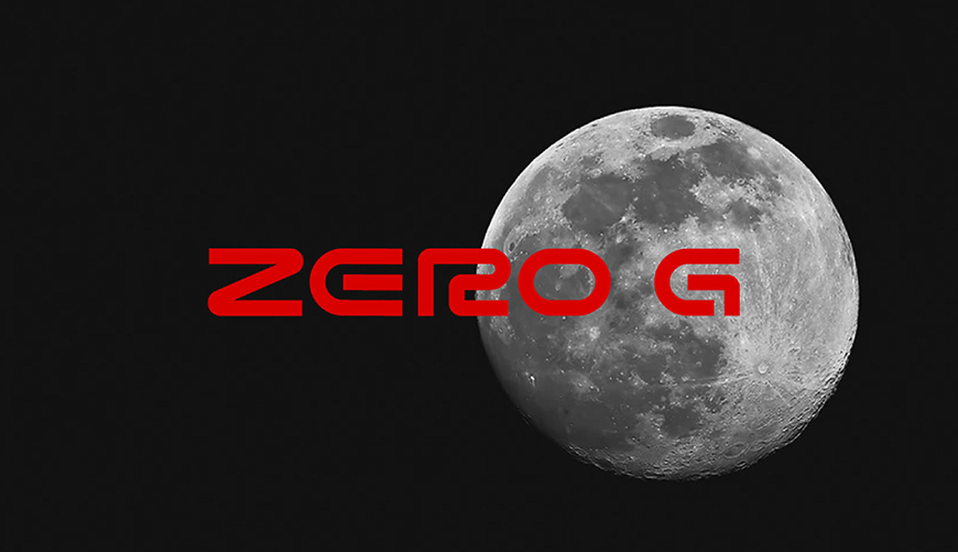 免费字体下载！一款笔画简明未来感十足的英文字体—Zero G