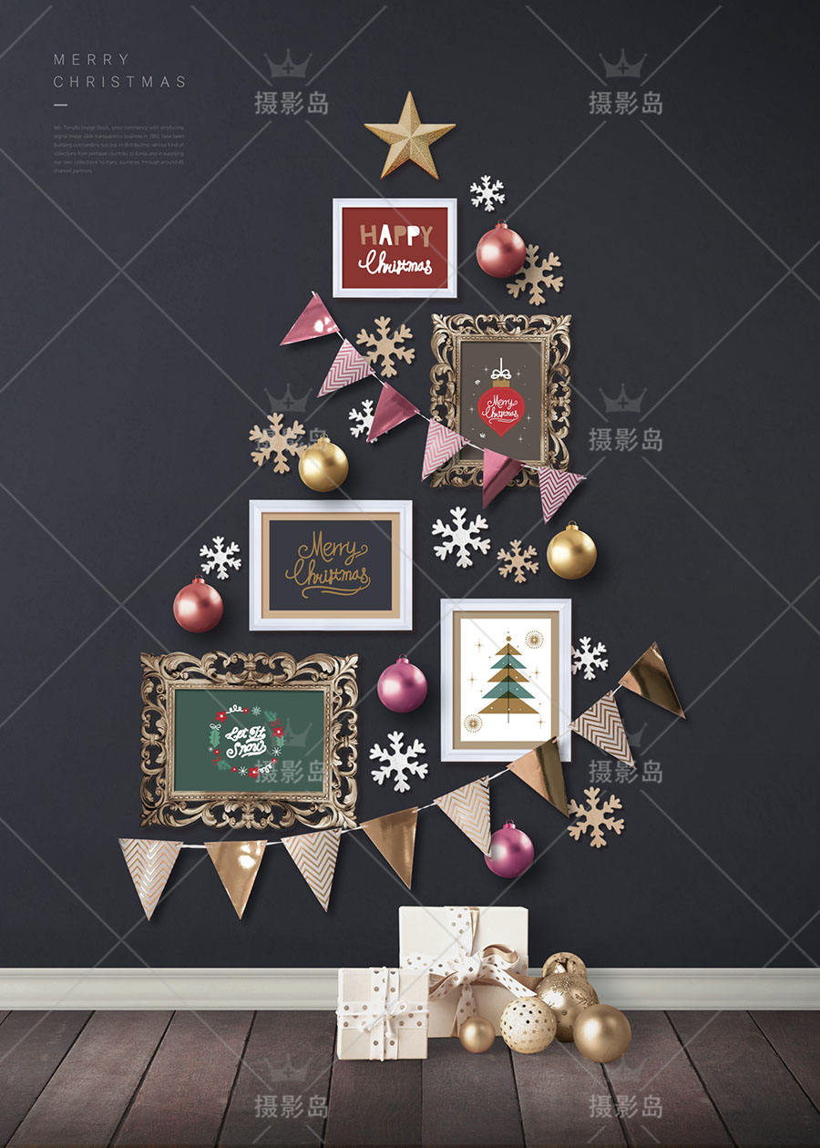 圣诞节平安夜海报广告、宣传卡片、礼单贺卡PSD素材模板
