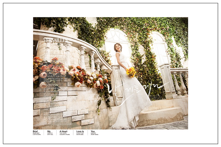 韩式写真摄影、婚纱照旅拍PSD相册模板素材