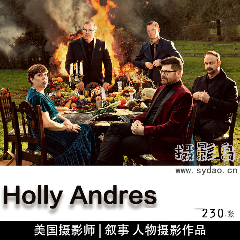 230张美国女摄影师Holly Andres人物叙事图片、家庭摄影作品集