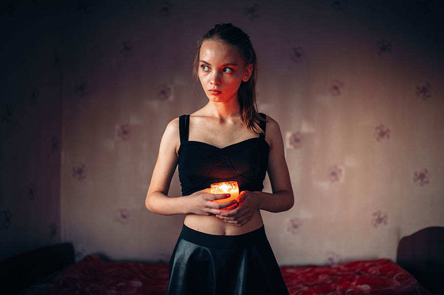 俄罗斯摄影师Marat Safin唯美情绪人像、少女私房摄影作品集欣赏