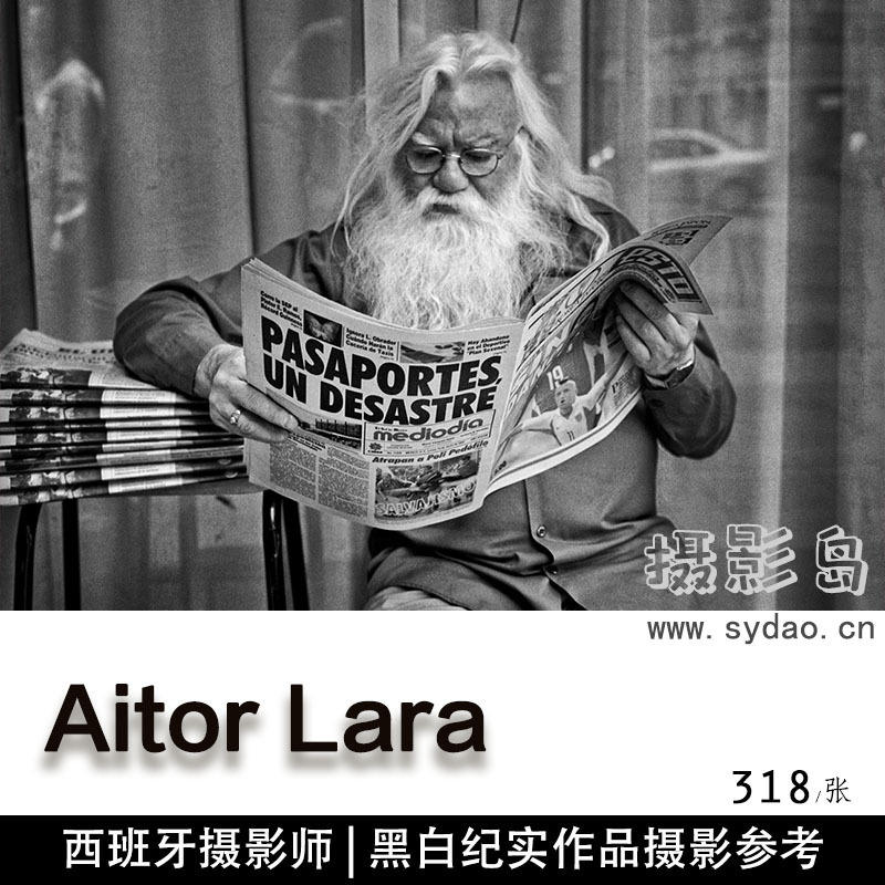 318张西班牙摄影师Aitor Lara黑白人文纪实摄影作品集欣赏
