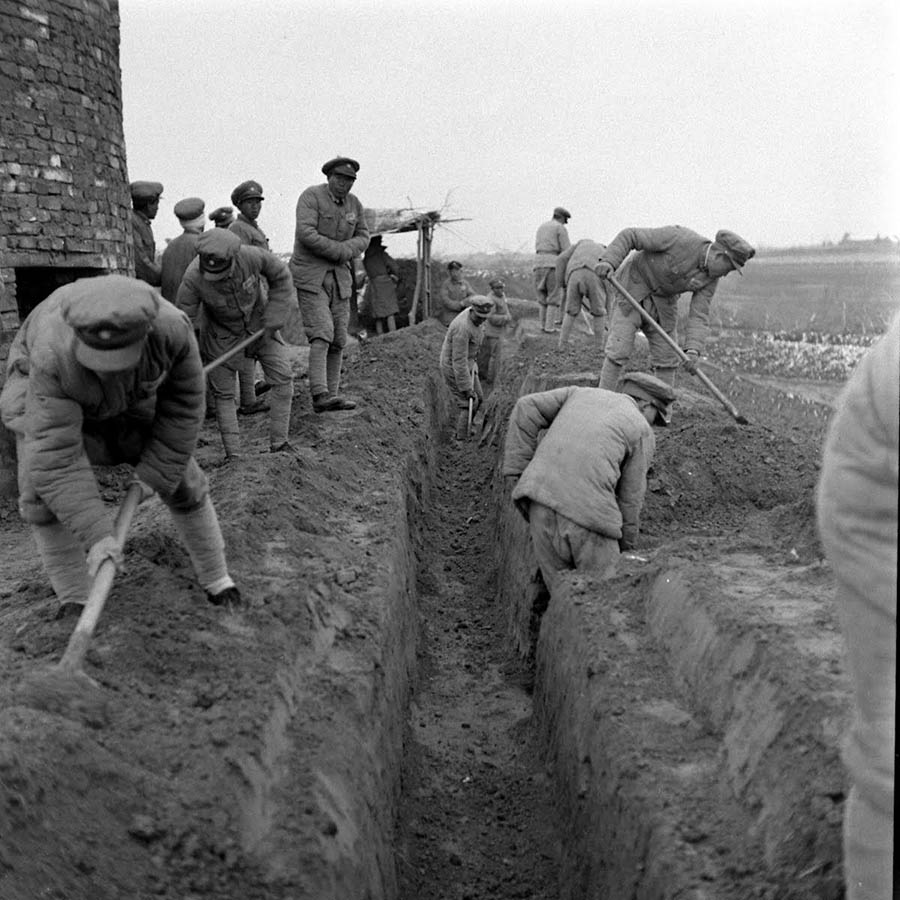 1945-1949年中国摄影集，美国杂志摄影师Mark Kauffman考夫曼作品集