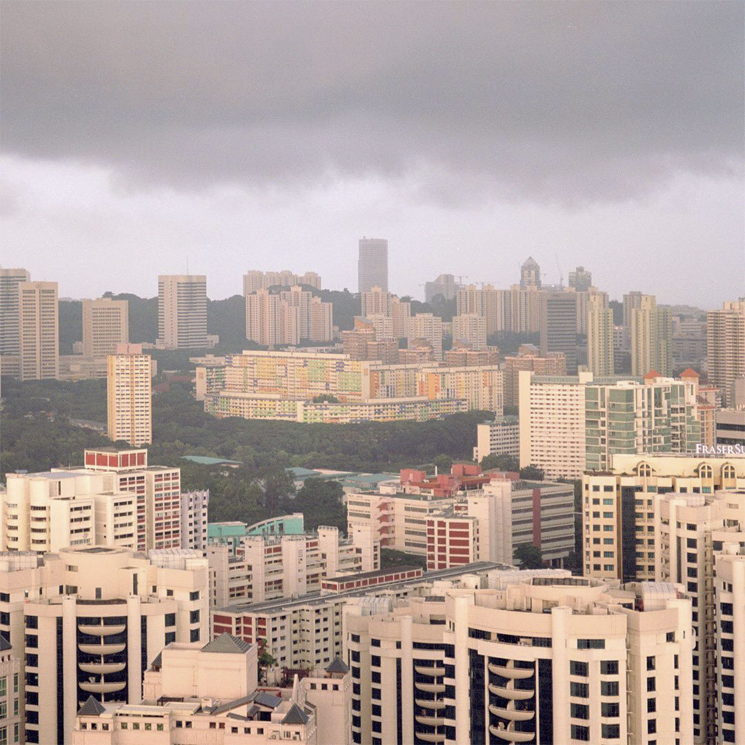幽梦幻胶片摄影粉色的城市影像学习参考照片素材，新加坡摄影师Nguan作品集图片欣赏