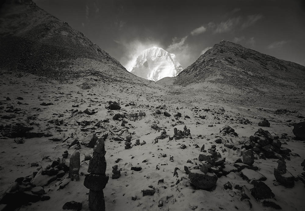 黑白风光摄影图片参考素材，日本摄影师井津建郎Kenro Izu作品集欣赏