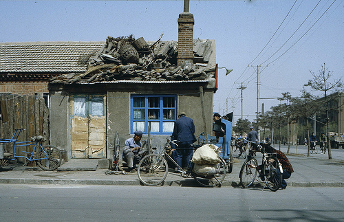 沈阳80年代老旧照片，中国摄影集人文纪实图片参考素材