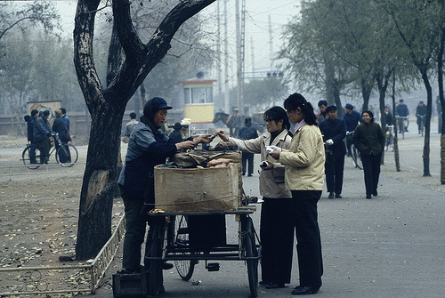 沈阳80年代老旧照片，中国摄影集人文纪实图片参考素材