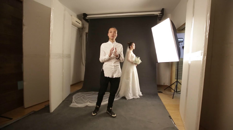 影楼婚纱照摄影灯光视频教学、陈大宽韩式经典打灯布光课程教程