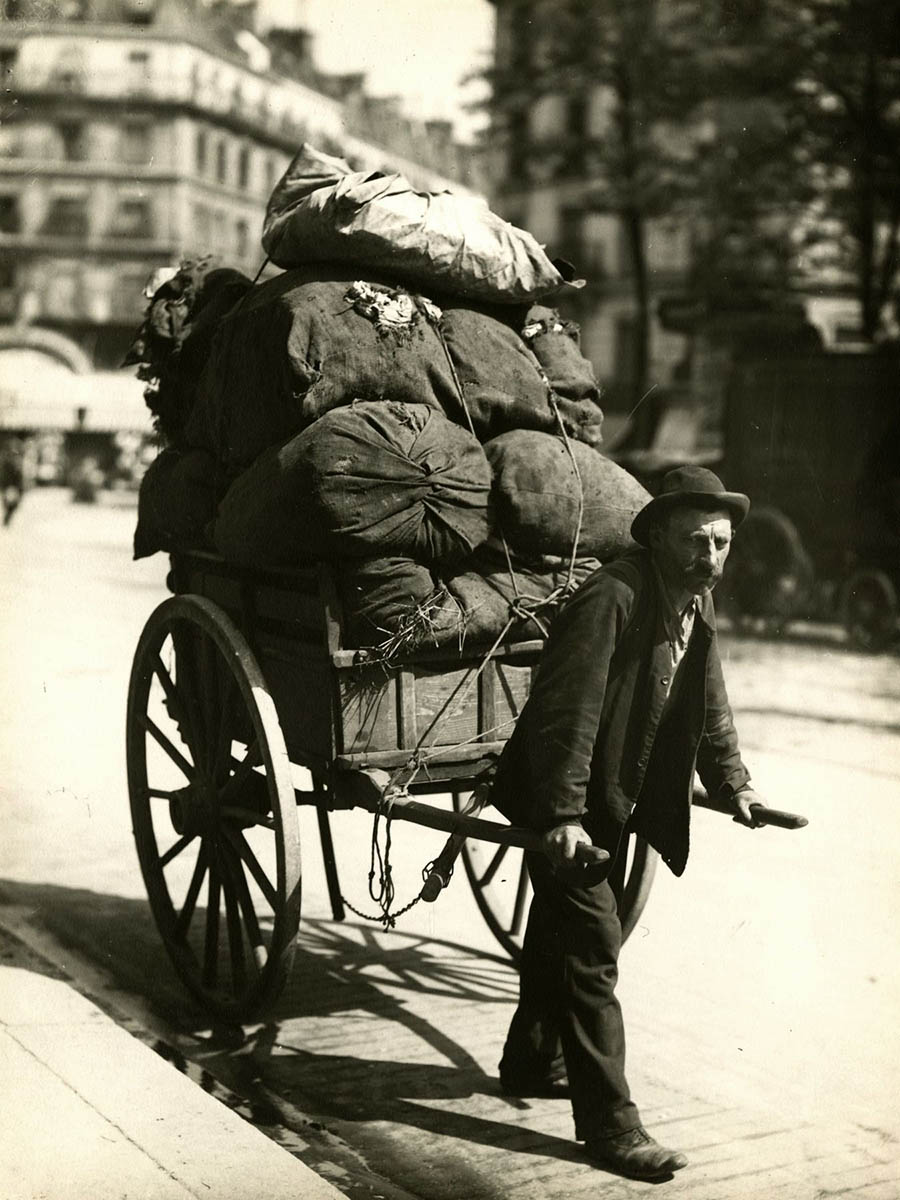 巴黎人文纪实风光黑白摄影参考素材，尤金·阿杰特 Eugene Atget 摄影集欣赏