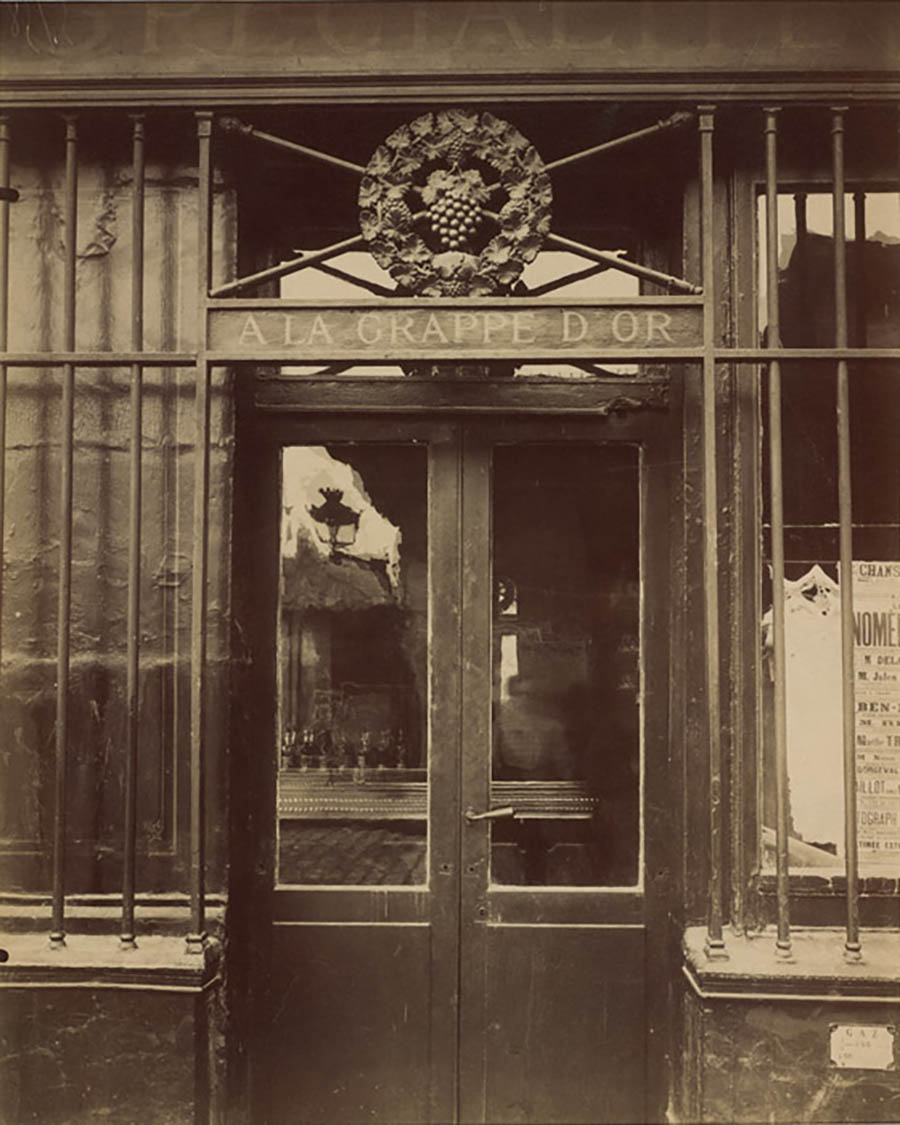 巴黎人文纪实风光黑白摄影参考素材，尤金·阿杰特 Eugene Atget 摄影集欣赏