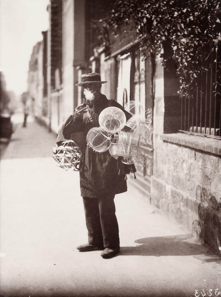 巴黎人文纪实风光黑白摄影参考素材，尤金·阿杰特 Eugene Atget 摄影集欣赏