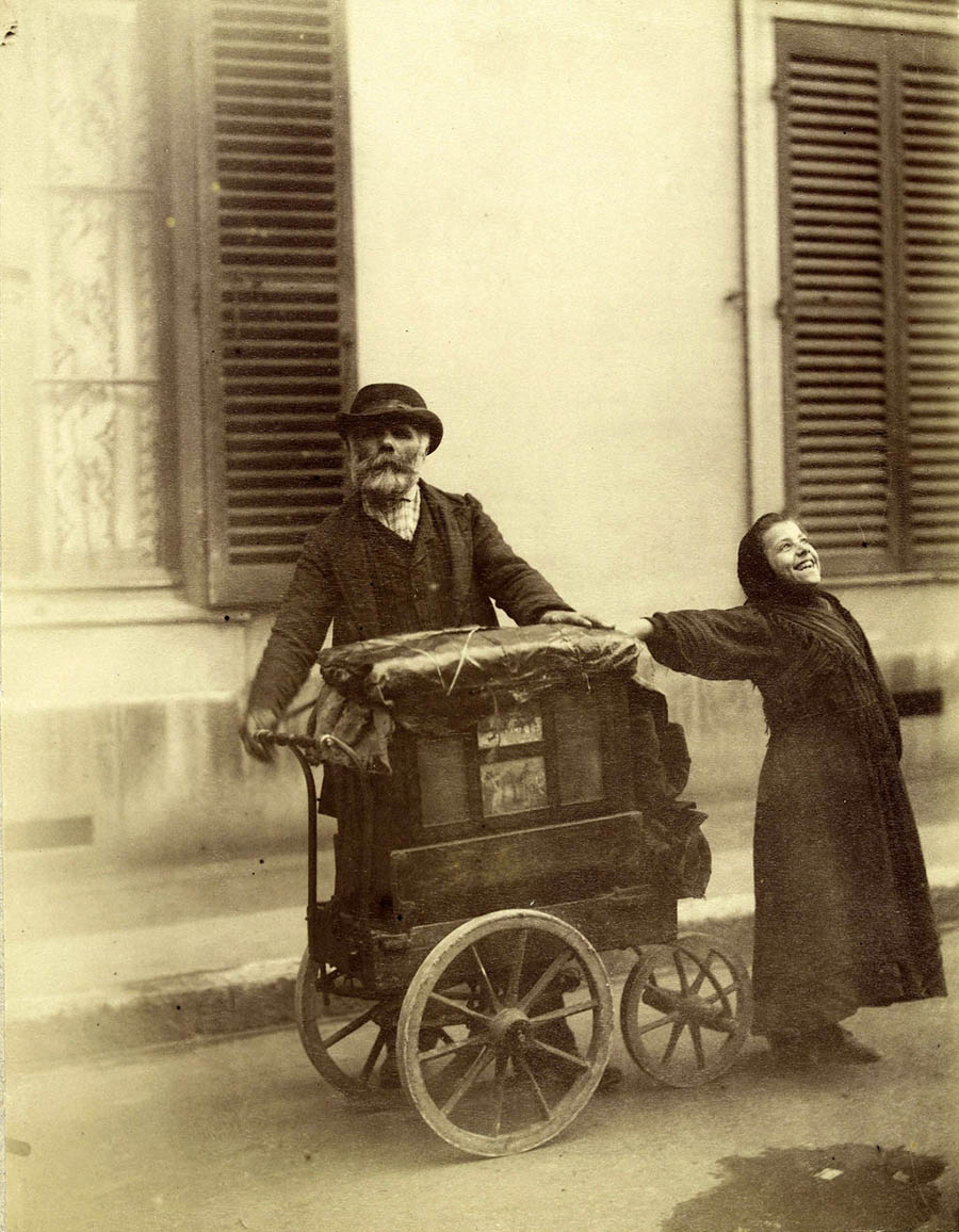 巴黎人文纪实风光黑白摄影参考素材，尤金·阿杰特 Eugene Atget 摄影集欣赏