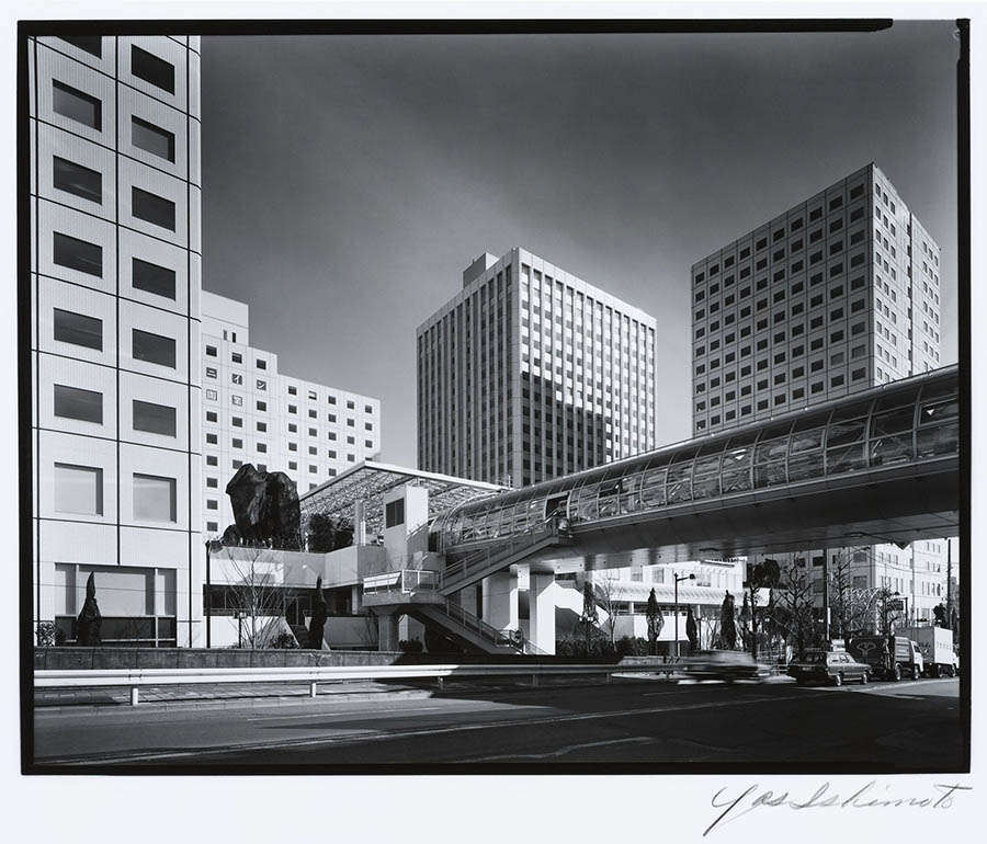 日本摄影师石元泰博Yasuhiro Ishimoto黑白城市建筑、人文纪实摄影作品图库