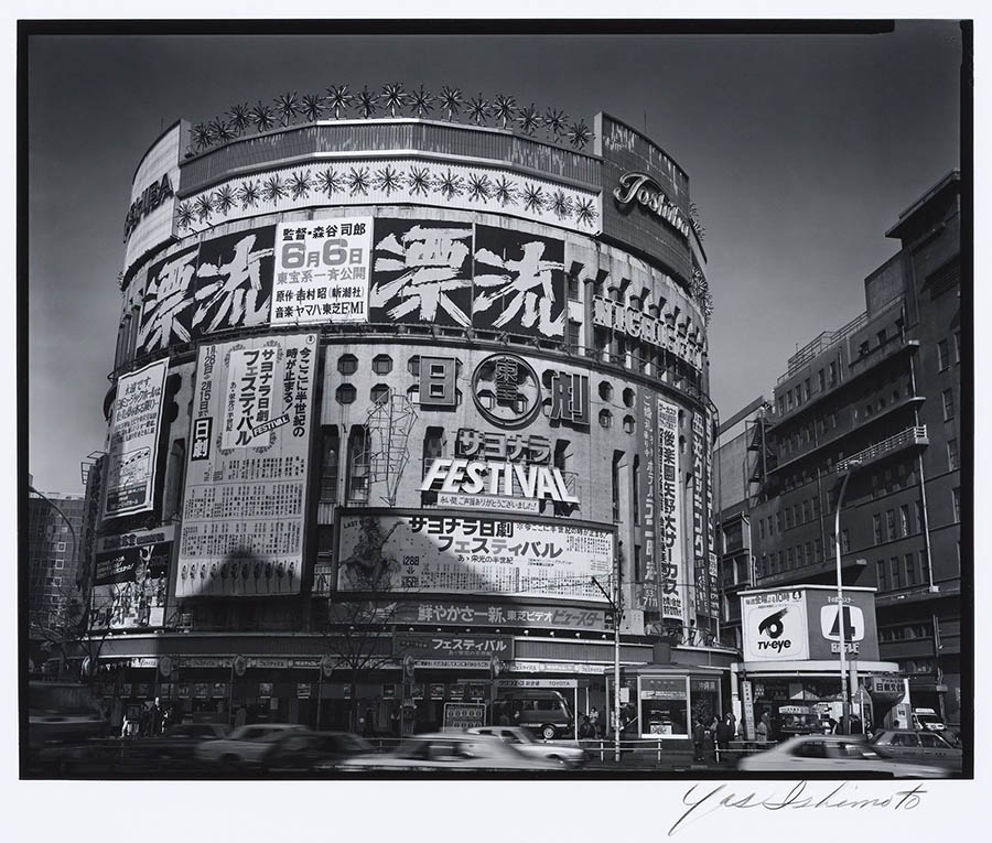 日本摄影师石元泰博Yasuhiro Ishimoto黑白城市建筑、人文纪实摄影作品图库