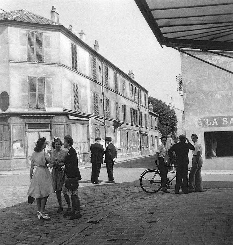 巴黎平民黑白纪实摄影作品图片素材，法国摄影师罗伯特杜瓦诺 Robert Doisneau摄影集欣赏
