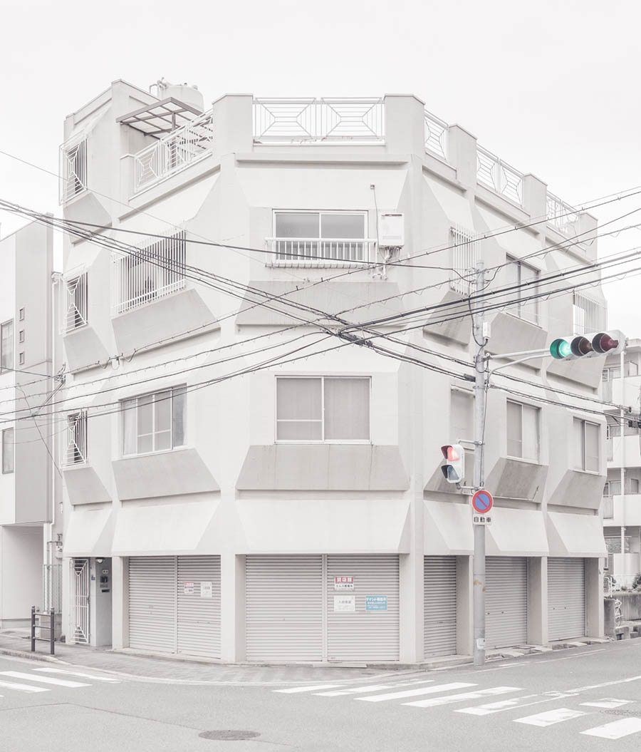 日本极简单色建筑色彩摄影图片图集，捷克摄影师Janvranovsky作品集欣赏