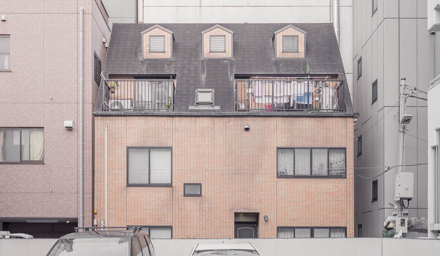 日本极简单色建筑色彩摄影图片图集，捷克摄影师Janvranovsky作品集欣赏
