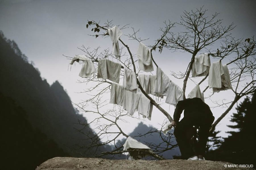 中国黄山西藏日本黑白纪实摄影集，摄影大师法国马克吕布 Marc Riboud作品集欣赏