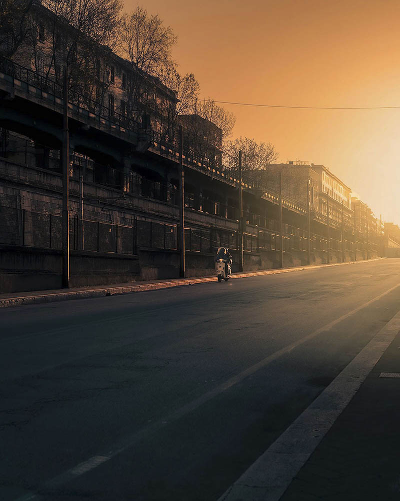 城市朦胧梦幻色调风光，光与影的街头，意大利摄影师Livia Favia摄影作品集