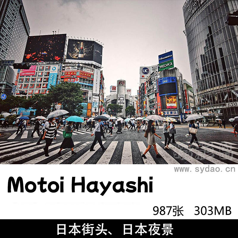 987张浓郁的日本街头夜景摄影作品欣赏，摄影师Motoi Hayashi作品集电子版图片素材 