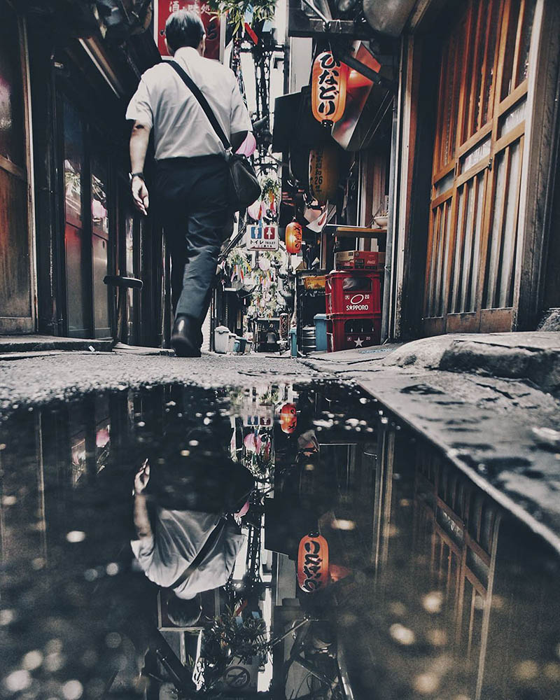 浓郁的日本街头夜景摄影作品欣赏，摄影师Motoi Hayashi作品集电子版图片素材<