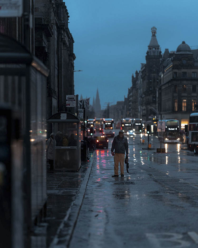 欧州古典建筑风光，雨天街头人文纪实街景摄影作品欣赏，摄影师Kris曼彻斯特作品集电子版图片素材