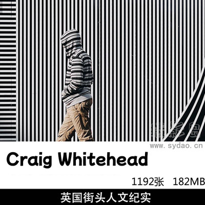 1192张英国街头人文纪实摄影作品欣赏，摄影师Craig Whitehead作品集电子版图片素材 