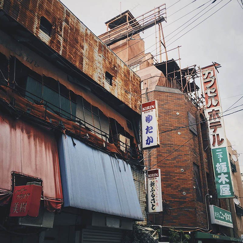 东京街头店面、日本小巷街拍人文纪实摄影作品欣赏