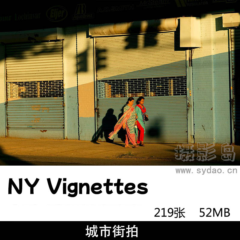 219张城市傍晚夕阳街拍扫街人像风光摄影作品欣赏，摄影师NY Vignettes作品集图片素材 