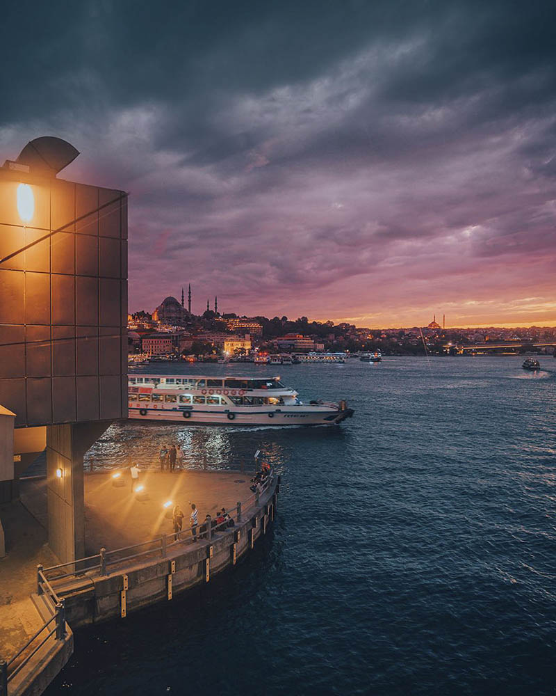 浓郁色调城市街头街景、旅行自然风光摄影作品欣赏，摄影师ilkin karacan作品集图片