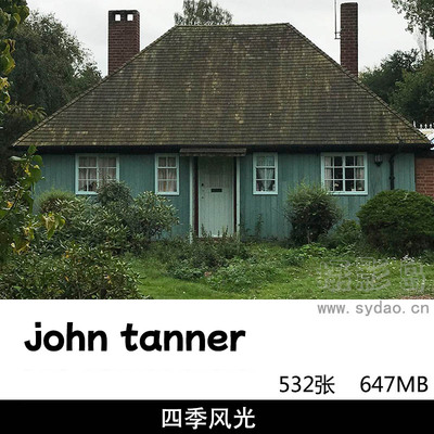 532张欧美大自然四季风光、公园庄园摄影作品欣赏，摄影师john tanner作品集学习参考图片素材