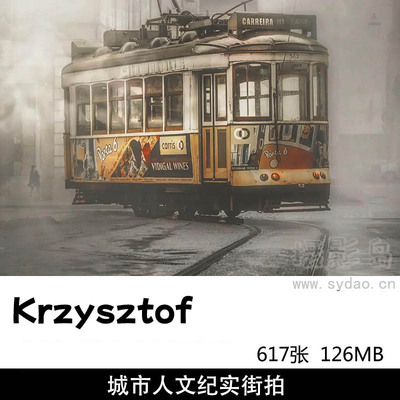 671张复古色调城市街头人文纪实街拍街景摄影图片作品集欣赏，摄影师Krzysztof作品审美提升素材