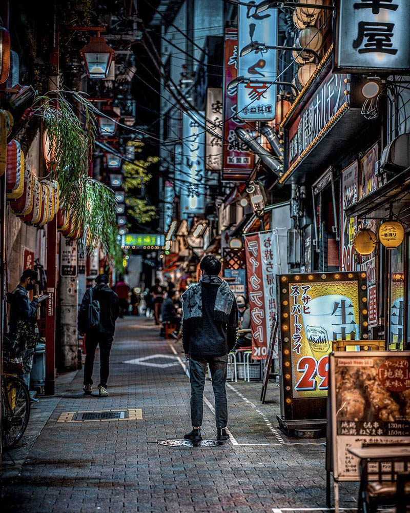青橙色调日本城市街头建筑风光摄影作品集欣赏