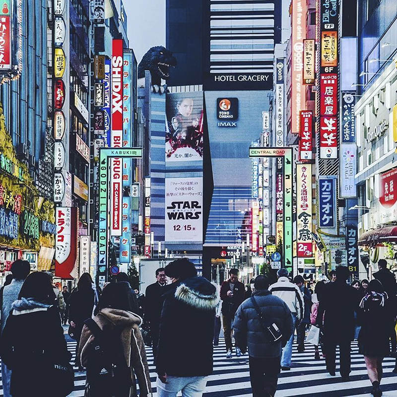 本东京城市街头风光街拍街景摄影作品集欣赏，日本TOKYO.IG作品图片