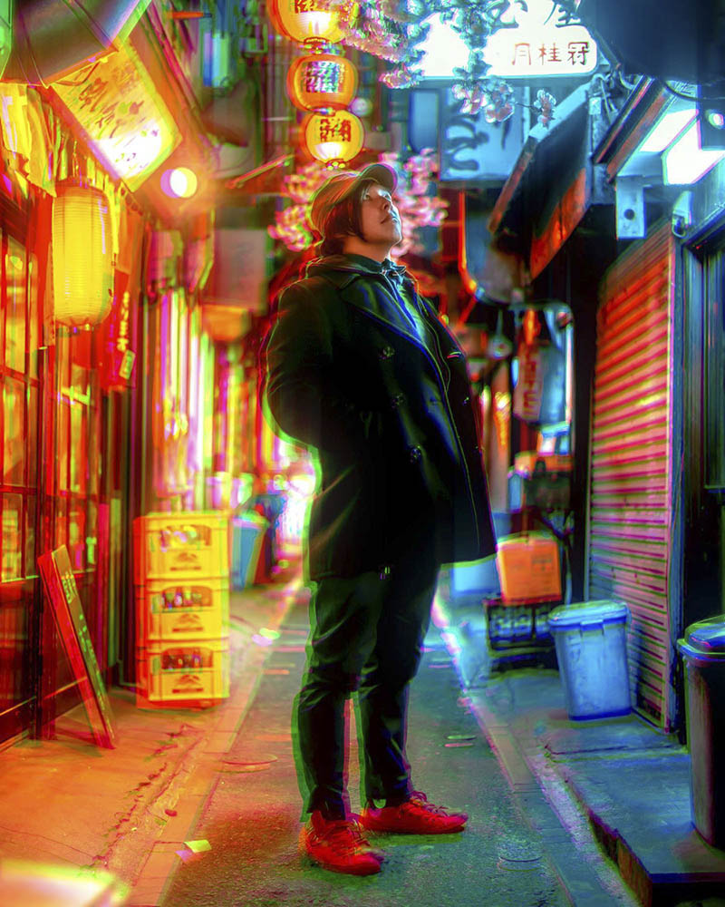 摄影师kitsunetsuki日本都市夜景、城市街头人像街拍摄影作品集欣赏