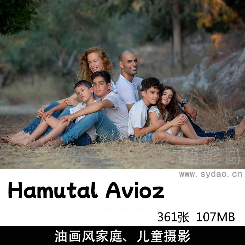 361张欧美复古油画风格家庭儿童写真摄影作品集欣赏，摄影师Hamutal Avioz作品图片审美提升素材