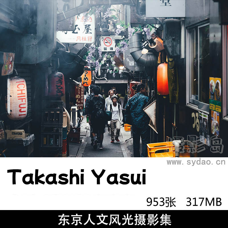 953张暗青色调东京城市街道街景建筑摄影作品集欣赏，日本摄影师Takashi Yasui街头人文图片参考审美提升素材