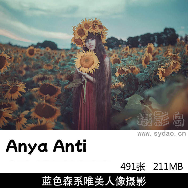 491张暗黑、超现实、童话风格肖像摄影作品集欣赏，乌克兰概念摄影师Anya Anti摄影审美提升素材