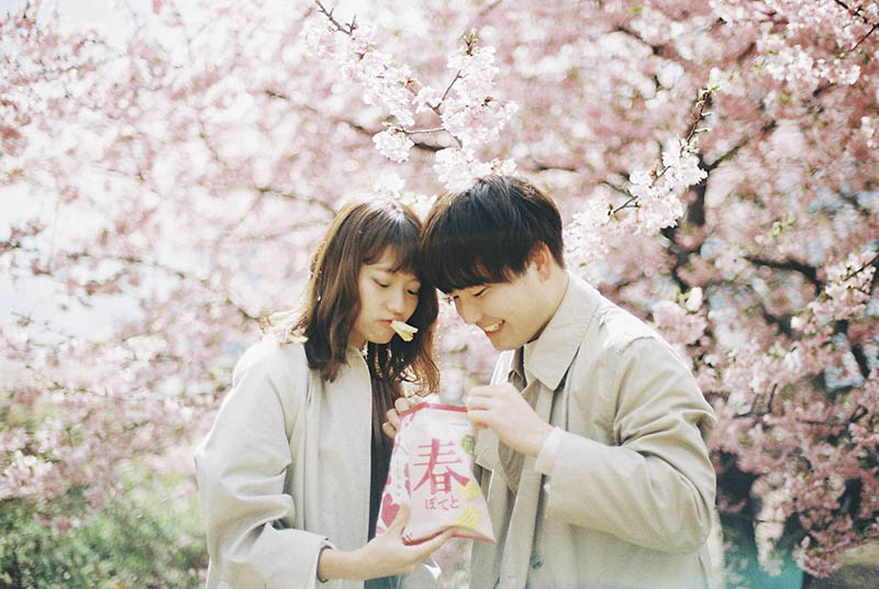 日本摄影师dnmk98小清新胶片情侣写真、婚纱照摄影作品图片集欣赏