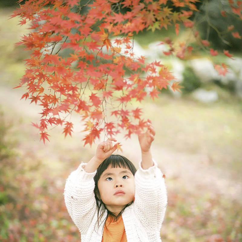 日系唯美外景儿童摄影作品图片集欣赏，日本摄影师Emin Özmen摄影作品