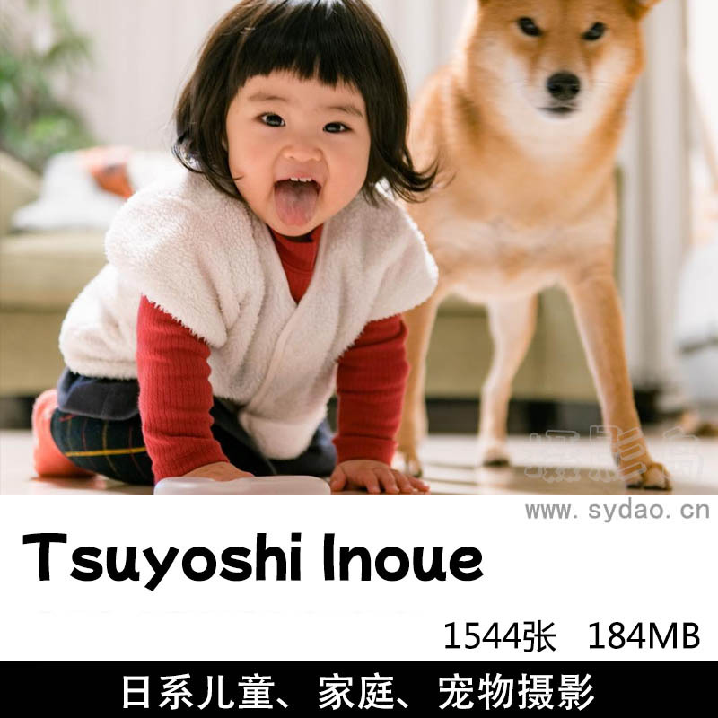 1544张日系纪实家庭、儿童、宠物摄影图片集图库欣赏，日本摄影师Tsuyoshi Inoue作品审美提升素材