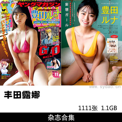【合集】61套1111张日本女星性感美少女丰田露娜/丰田留妃/丰田露娜/豊田ルナ写真集杂志图片