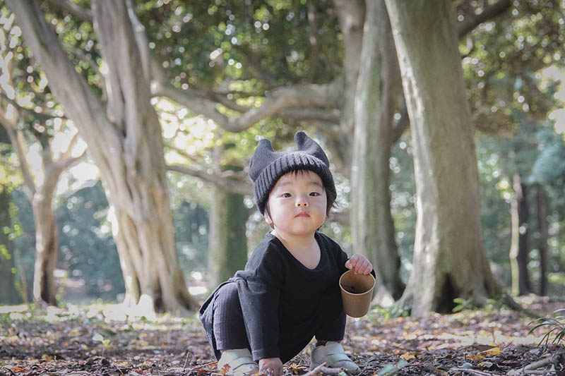 日系风格纪实儿童摄影作品集欣赏，日本摄影师satomi作品审美提升图片