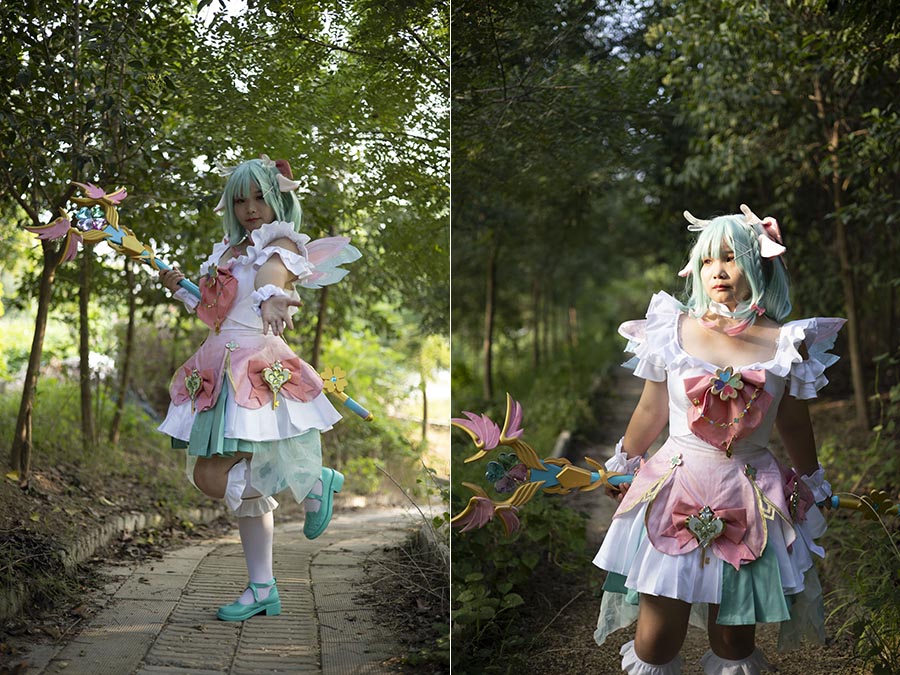 瑶时之幻境cosplay写真raw人像未修原片