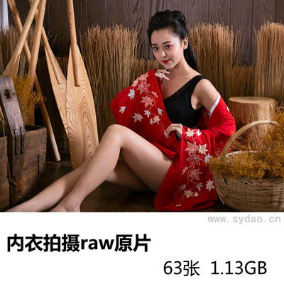 63张内衣服装模特街产品拍摄raw未修美女人像写真原片，佳能相机cr2格式原图摄影后期修图练习素材